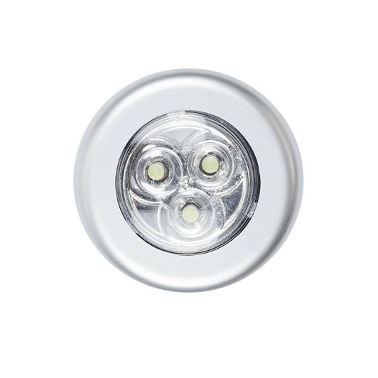 Foco JE CHERCHE UNE IDEE Push&Light Pack 3 – Luz Adhesiva