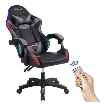 AMSTRAD 900 Silla Gaming LED RGB Negro