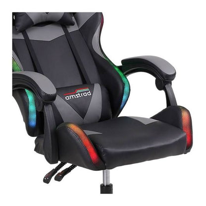AMSTRAD 900 Silla Gaming LED RGB Negro
