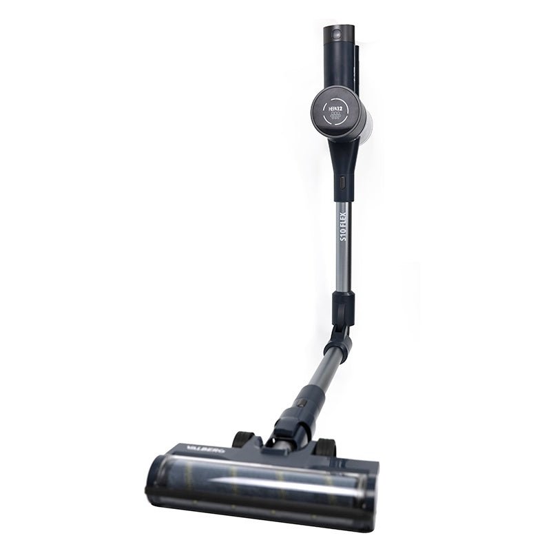 VALBERG S10 Flex Cyclonic Kabelloser Staubsauger 20min Laufzeit Blau
