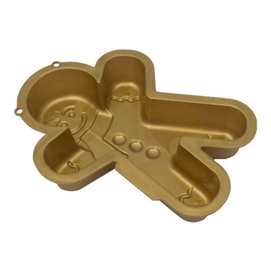 CECOA DIFFUSION Molde Silicona Muñeco Pan de Especia Dorado