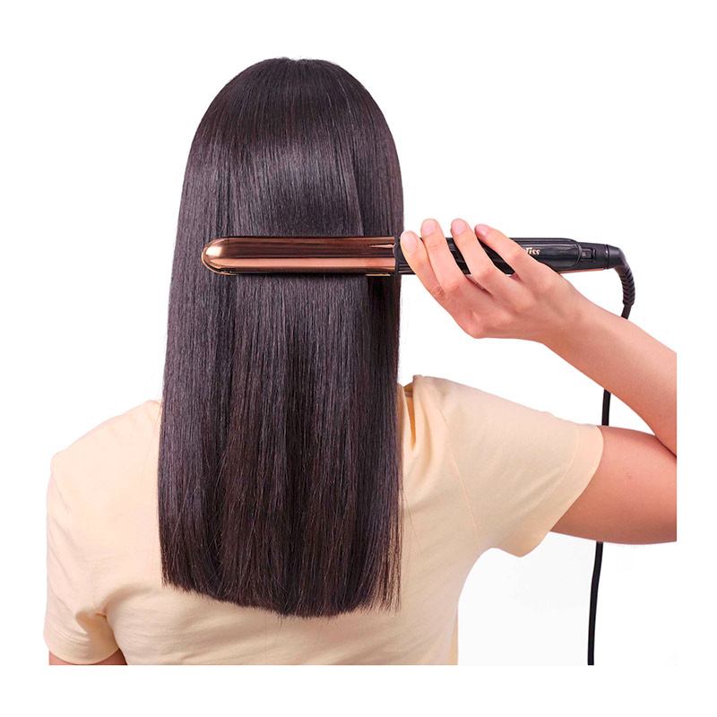 Babyliss ST482E Plancha Alisadora y Moldeadora Iónica Titanio Oro Rosa