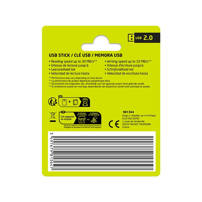 Memoria USB High One 16GB
