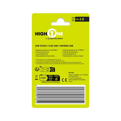 High One Pack USB 2.0 16 GB x3
