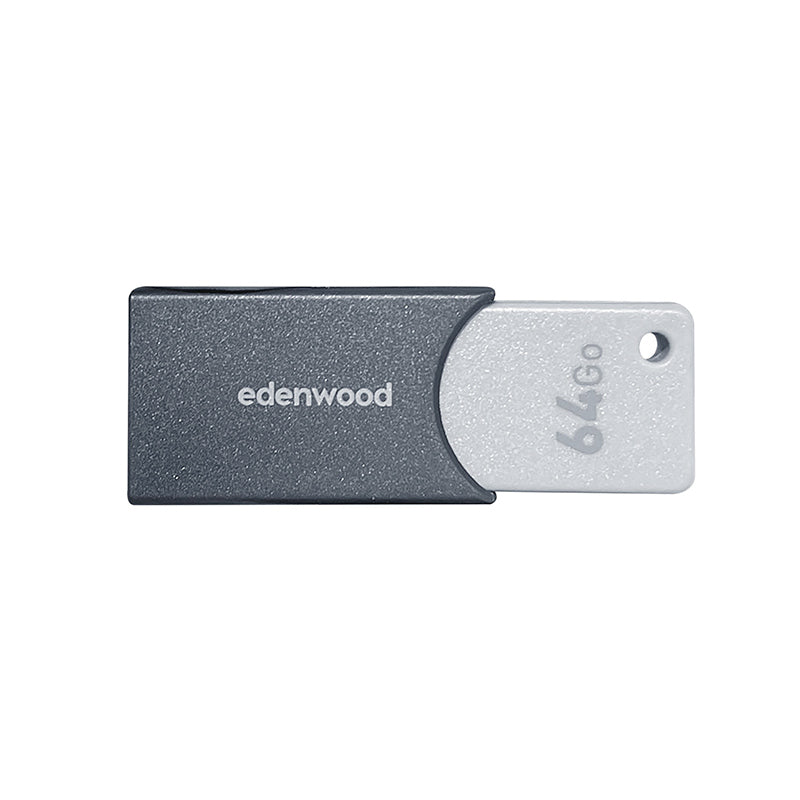 EDENWOOD Memoria USB 64GB Almacenamiento Portátil Compatibilidad Universal
