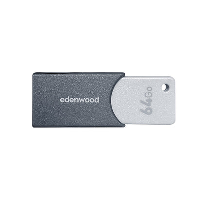EDENWOOD Memoria USB 64GB Almacenamiento Portátil Compatibilidad Universal