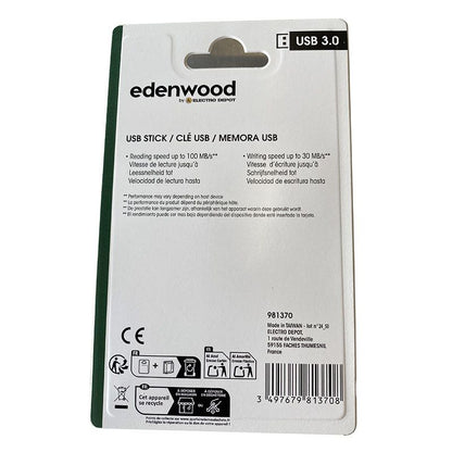 EDENWOOD Memoria USB 3.0 64 GB Pack 3 Unidades 192 GB