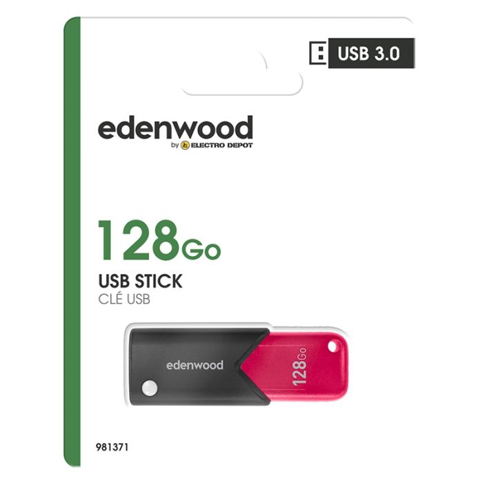 EDENWOOD Memoria USB 128GB Alta Velocidad