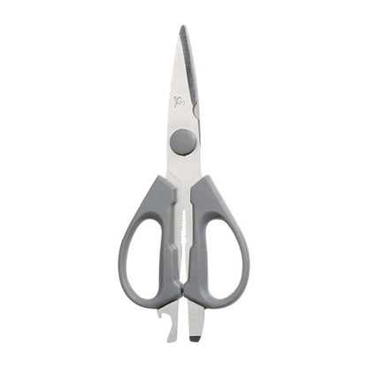 Multifunktionsschere aus Robustem Stahl Grau, 21 cm Länge, für den Hausgebrauch