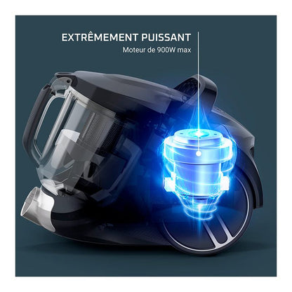 Rowenta Aspiradora Sin Bolsa Ciclónica 900W Compact Power XXL 2,5L