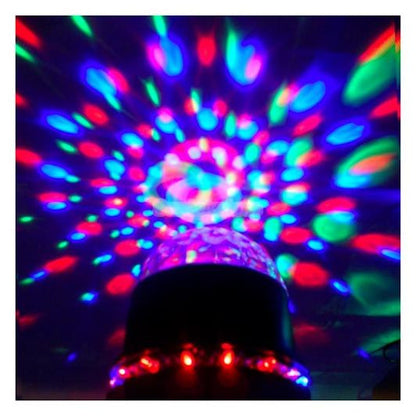 BOOMTONEDJ SUNBALL LED Light Globe Multicolor Disco Ball 11 cm