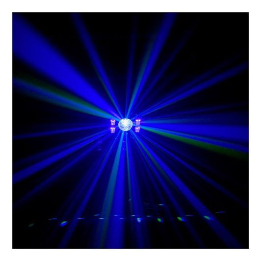 BOOMTONEDJ Light Show 5FX Láser Negro