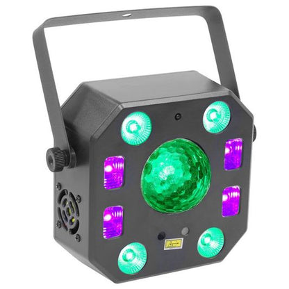 BOOMTONEDJ Light Show 5FX Láser Negro