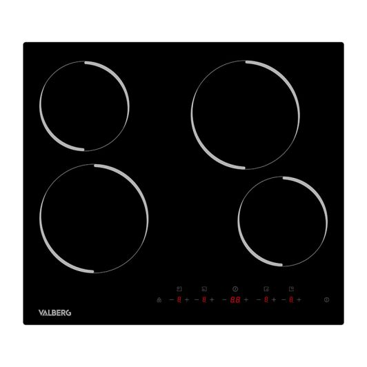 VALBERG VH 4 T 007C Placa Vitrocerámica 4 Zonas 6000W
