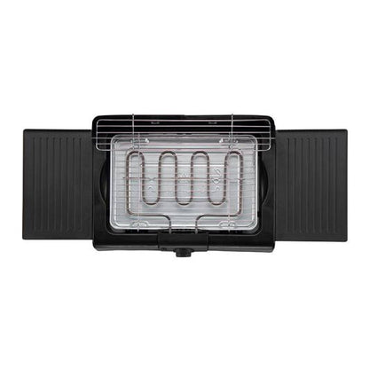 VALBERG Barbacoa Eléctrica 2200W de Sobremesa Negra