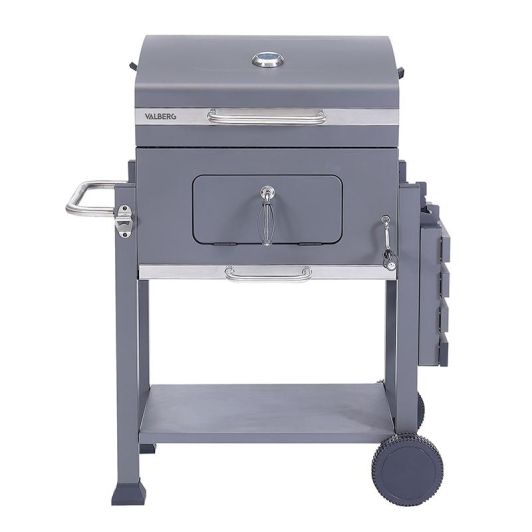 VALBERG Barbacoa de Carbón Parrilla Regulable 10 Personas