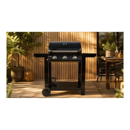 VALBERG Barbacoa Gas 3 Quemadores 8‑10 Personas