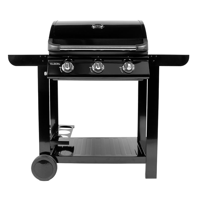 VALBERG Barbacoa Gas 3 Quemadores 8‑10 Personas