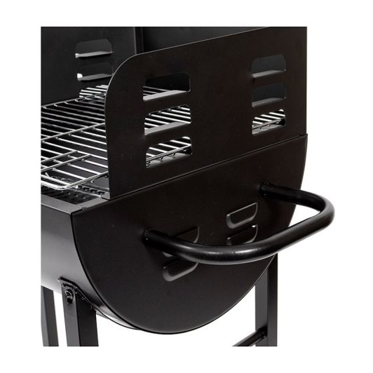 VALBERG CH-VAL-DBARREL6640 Barbacoa de Carbón Doble Parrilla 3 Niveles