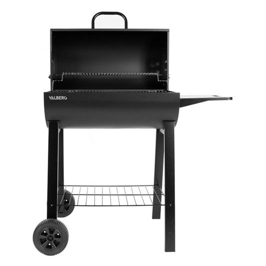 VALBERG Barbacoa de Carbón Diseño Barril con Rejilla CH-VAL-BARREL6030