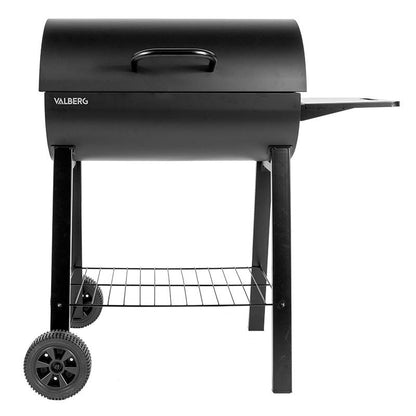 VALBERG Barbacoa de Carbón Diseño Barril con Rejilla CH-VAL-BARREL6030