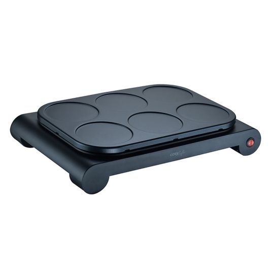 COSYLIFE CL‑CM6P Máquina Crepes y Raclette 1000W con 6 palas