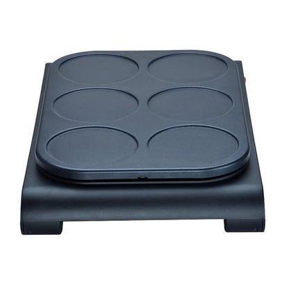 COSYLIFE CL‑CM6P Máquina Crepes y Raclette 1000W con 6 palas