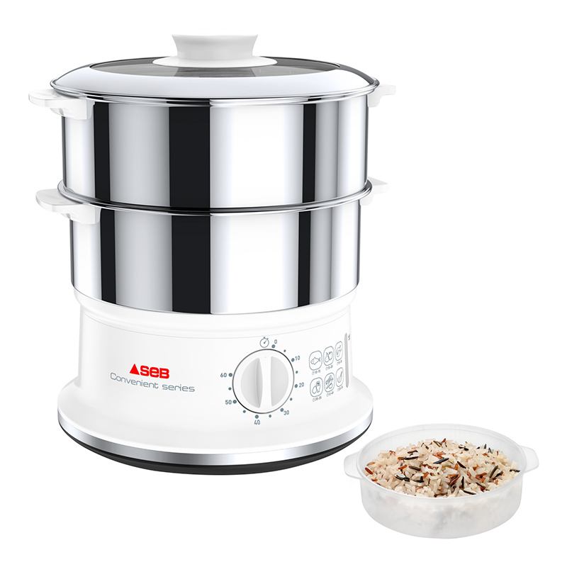 SEB VC145100 Vaporera Acero Inoxidable 6 L Capacidad