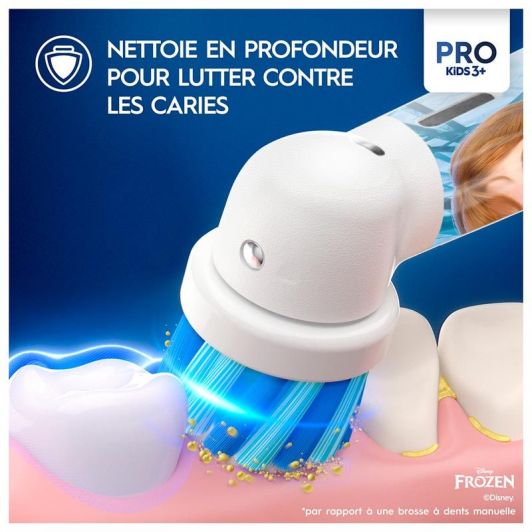 ORAL-B VITALITY Pro Kids Cepillo de Dientes Eléctrico Frozen