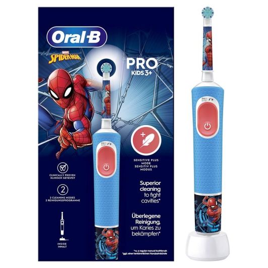 Cepillo de dientes ORAL-B VITALITY Pro Kids Spiderman