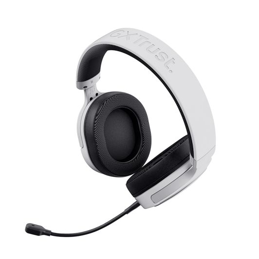 Trust Gaming Forta Auriculares con Micrófono Material Reciclado Blanco