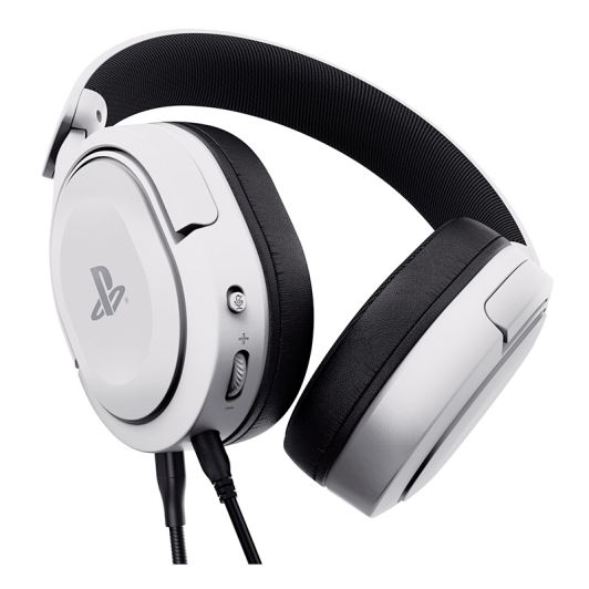Trust Gaming Forta Auriculares con Micrófono Material Reciclado Blanco