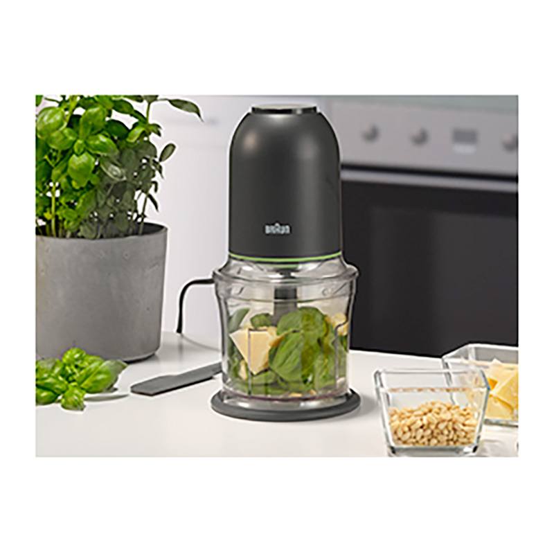 Braun CH3011BK Mini Picadora Compacta 500W Doble Cuchilla