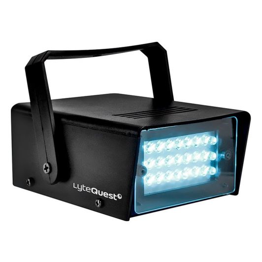 LYTEK Estroboscopio LED 20W Negro con Soporte de Montaje