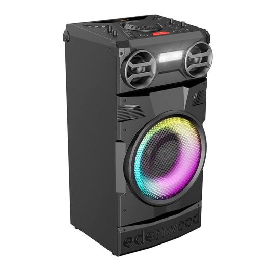 Edenwood Midisound V2 Altavoz De Torre 300W Bluetooth 5.0 Negro
