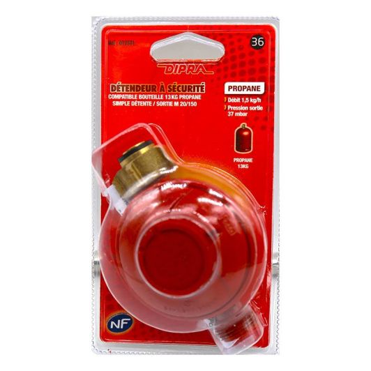 DIPRA Regulador de Gas Propano Acero Inox 27×39×59 cm