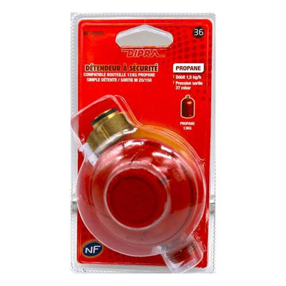 DIPRA Regulador de Gas Propano Acero Inox 27×39×59 cm