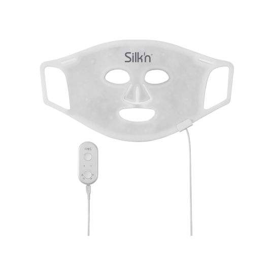Silk'N Mascarilla Facial LED Antiedad 100 Luz Roja Azul