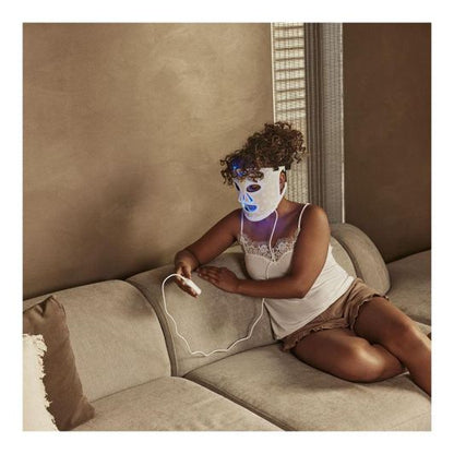 Silk'N Mascarilla Facial LED Antiedad 100 Luz Roja Azul
