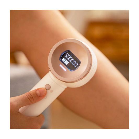 CECOTEC Bamba SkinCare IPL Quartz Depiladora 500000 Pulsos Blanca Rosa