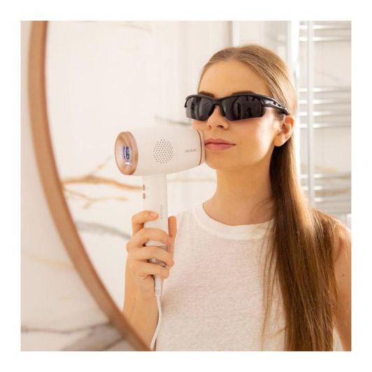 CECOTEC Bamba SkinCare IPL Quartz Depiladora 500000 Pulsos Blanca Rosa