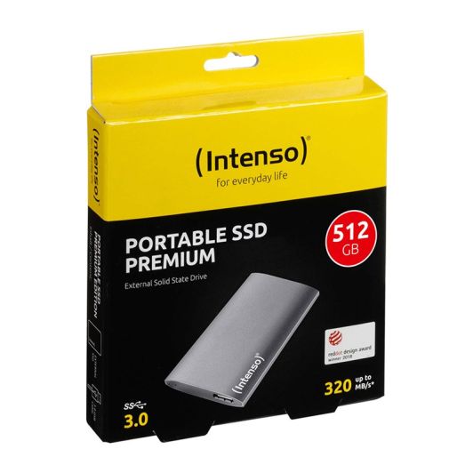 INTENSO SSD Externo 512GB USB 3.0