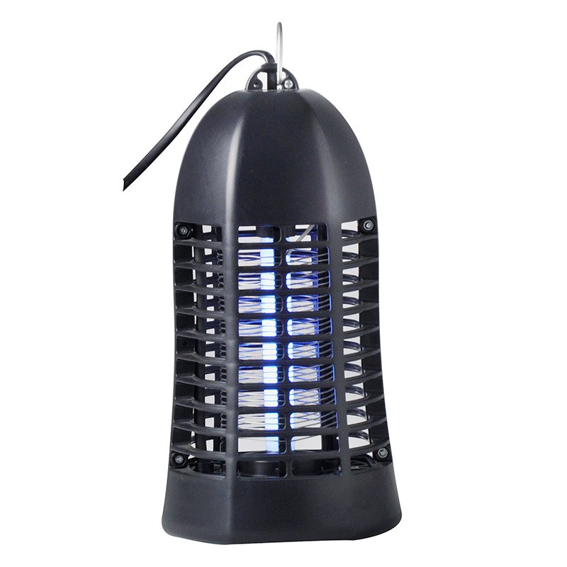 ZEROMOUSTIQUE Lámpara UV Antimosquitos Interior Negra Compacta para Hogar