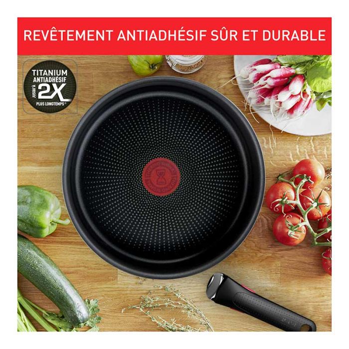 Batería ollas y cacerolas TEFAL Ingenio Emotion 5pcs