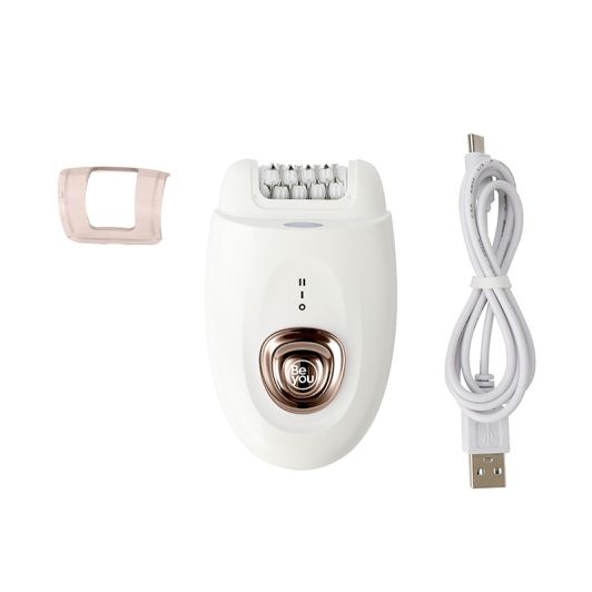 BE YOU Depiladora Eléctrica Recargable 16 Pinzas Blanco