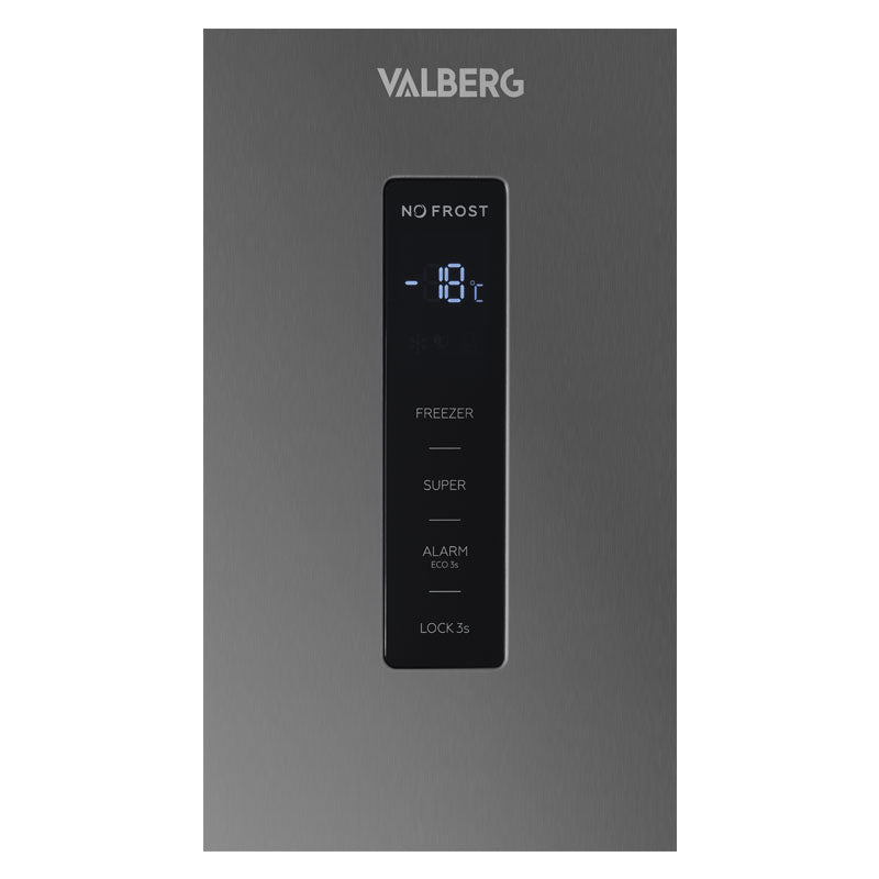 VALBERG UF NF 274 D X742 Congelador Vertical No Frost Inox