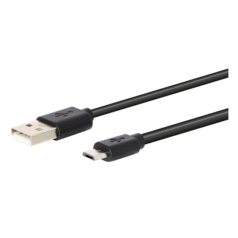 HIGH ONE1M NOIR Cable Micro USB Negro Metro