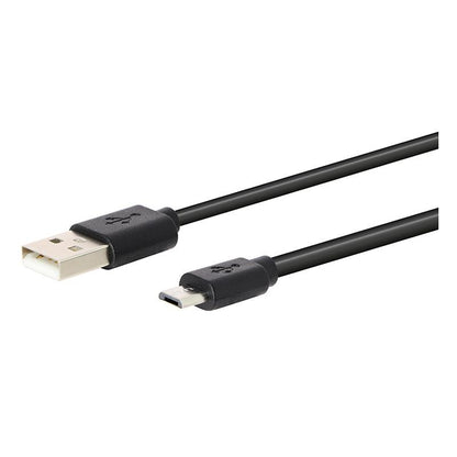 HIGH ONE1M NOIR Cable Micro USB Negro Metro