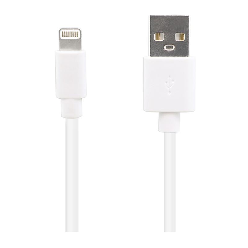 Edenwood Cable de Carga Lightning 2,5M Blanco