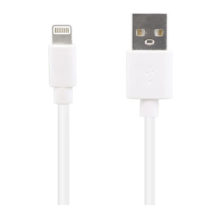 Edenwood Cable de Carga Lightning 2,5M Blanco